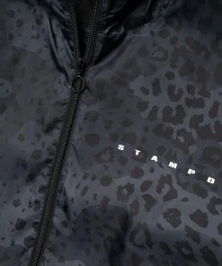 Latest Stampd Protection Zip Up Jacket - Shadow Leopard