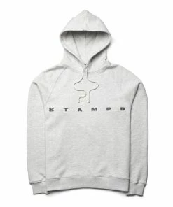 Latest Stampd Stike Logo Hoodie - Heather Grey