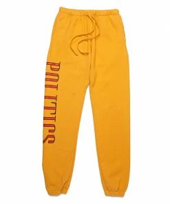 Sneaker Politics Politics Smoke & Mirrors Sweatpants - Yellow Latest