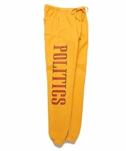 Sneaker Politics Politics Smoke & Mirrors Sweatpants - Yellow Latest