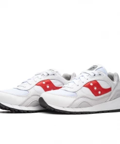 Saucony Shadow 6000 Premium - White/Red Latest