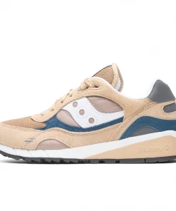 Sneaker Politics Shop 16 Latest Saucony Shadow 6000 Premium - Sand/Navy
