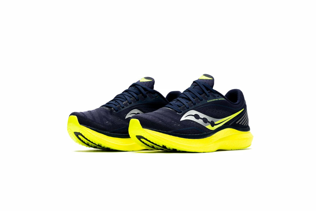 Saucony Endorphin Speed - Navy/Citron 3 Saucony Endorphin Speed - Navy/Citron