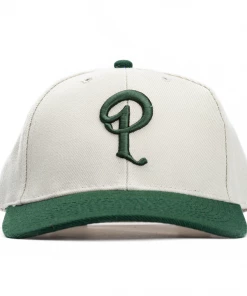 Sneaker Politics Politics As Usual Snapback Hat - Dark Green/Stone Grey