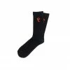 Sneaker Politics Politics Core 'P' Logo Socks - Black/Red