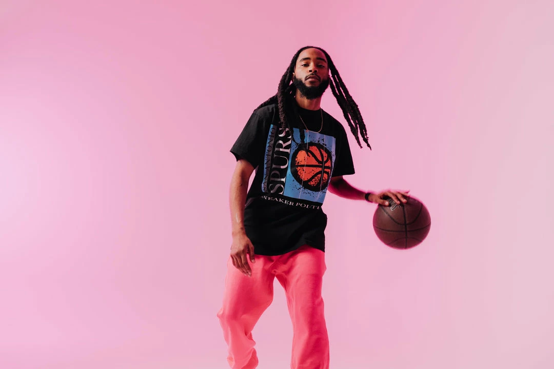 Sneaker Politics Latest Politics X San Antonio Spurs Basketball Tee - Black 6 Sneaker Politics Latest Politics X San Antonio Spurs Basketball Tee - Black