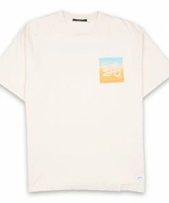 Stampd Tumbled Gradient Tee - Cement