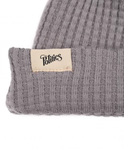 Sneaker Politics Latest Politics X Standard Issue Thermal Beanie - Ace Gray