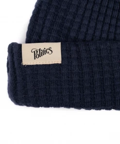 Sneaker Politics Politics X Standard Issue Thermal Beanie - Navy