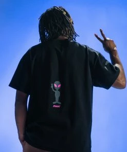 Sneaker Politics Politics Space Logo Tee - Black