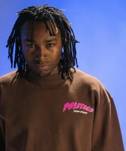 Sneaker Politics Politics Think Peace L/S Tee - Taupe Latest