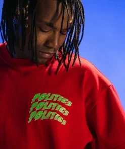 Sneaker Politics Politics Peace Tee - Red 11 Sneaker Politics Politics Peace Tee - Red