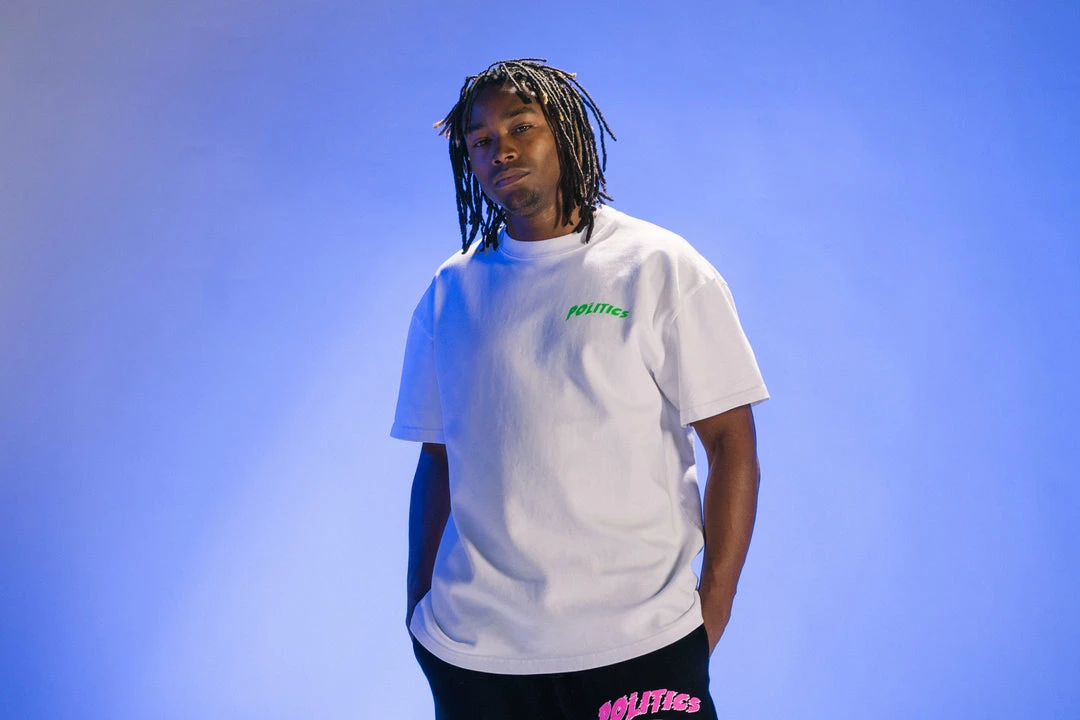 Sneaker Politics Politics Space Logo Tee - White 6 Sneaker Politics Politics Space Logo Tee - White