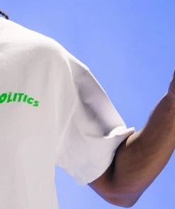 Sneaker Politics Politics Space Logo Tee - White 13 Sneaker Politics Politics Space Logo Tee - White