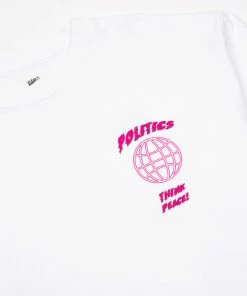 Sneaker Politics Latest Politics Think Peace L/S Tee - White