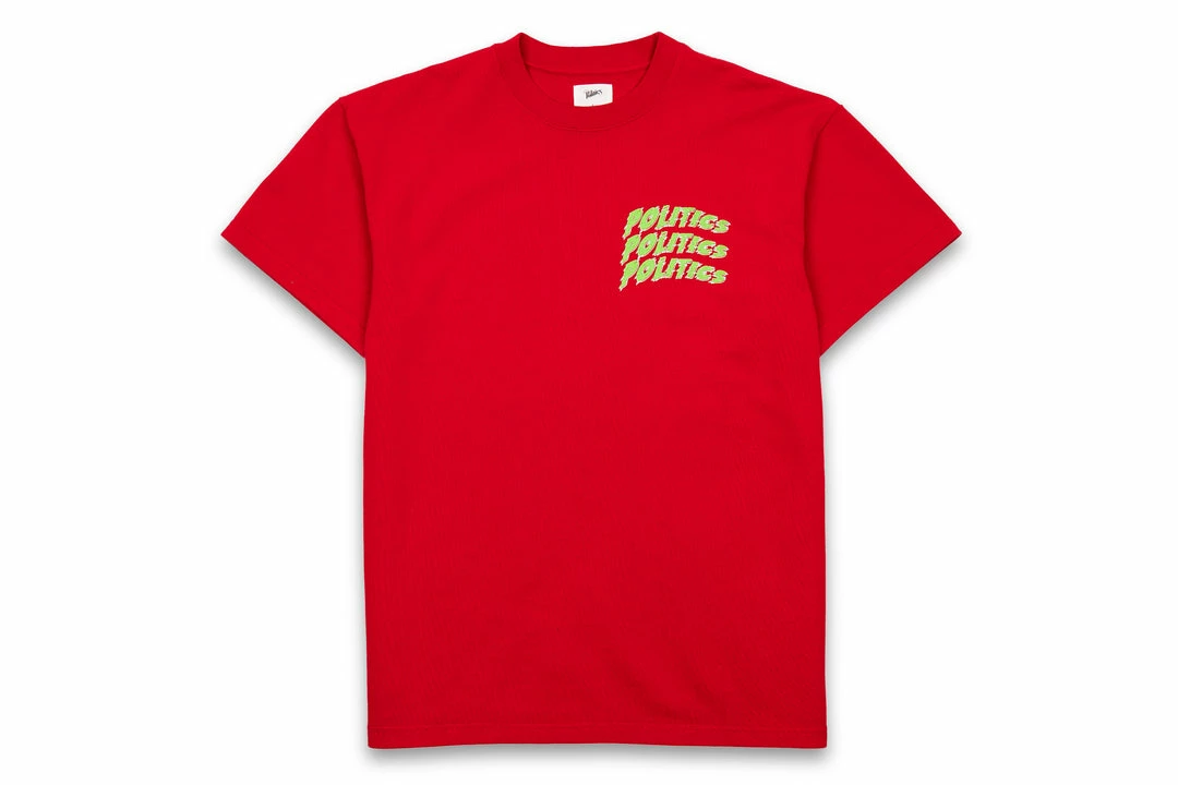 Sneaker Politics Politics Peace Tee - Red 1 Sneaker Politics Politics Peace Tee - Red
