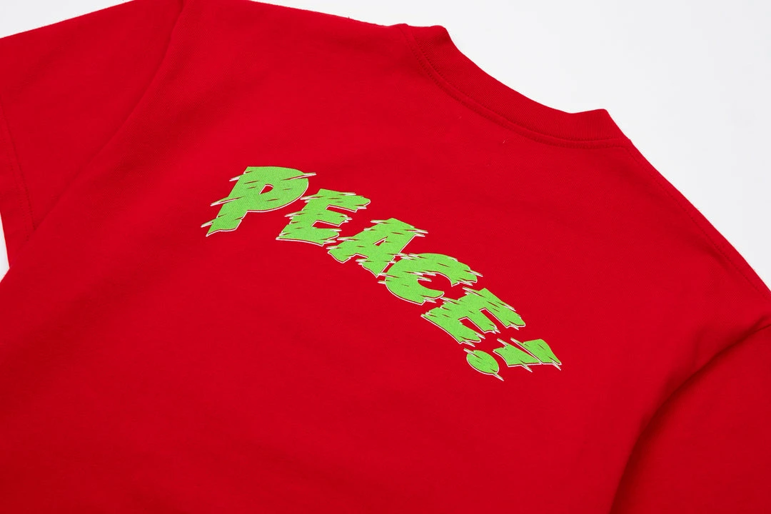 Sneaker Politics Politics Peace Tee - Red 4 Sneaker Politics Politics Peace Tee - Red