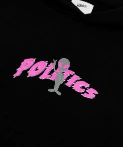 Sneaker Politics Politics Alien Logo Hoodie - Black