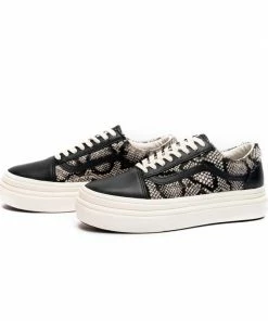 Vans Vault Super Comfycush O (Snake/Pony) - Black/Marshmellow