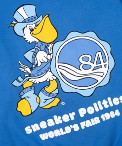 Sneaker Politics Politics World's Fair '84 Crewneck - Dark Blue Latest