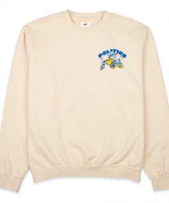 Sneaker Politics Politics World's Fair Seymore Crewneck - Beige Latest