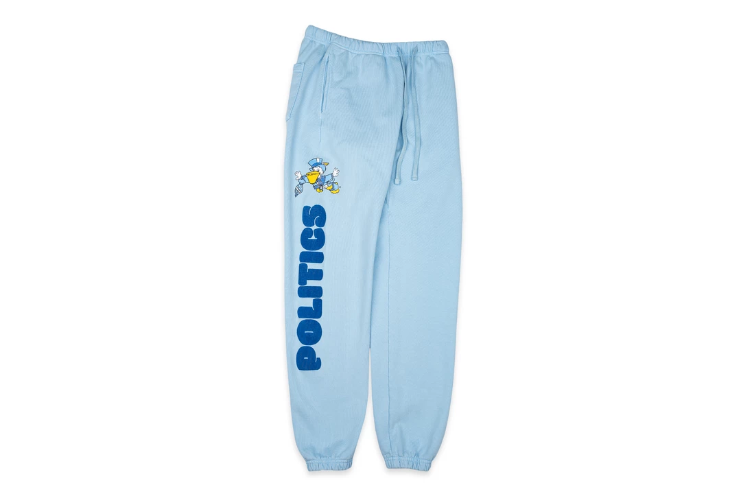 Sneaker Politics Politics World's Fair Sweatpants - Light Blue Latest 2 Sneaker Politics Politics World's Fair Sweatpants - Light Blue Latest