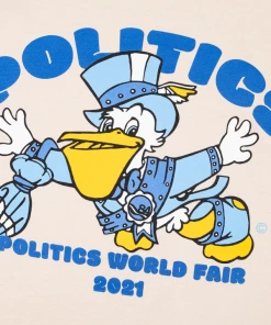 Sneaker Politics Politics World's Fair Seymore Tee - Beige Latest