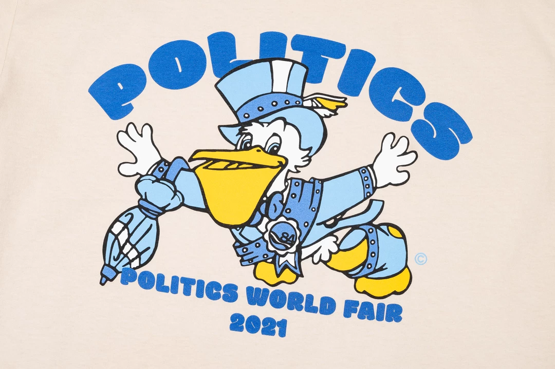 Sneaker Politics Politics World's Fair Seymore Tee - Beige Latest 2 Sneaker Politics Politics World's Fair Seymore Tee - Beige Latest