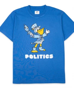 Sneaker Politics Politics Seymore D'Fair Tee - Dark Blue