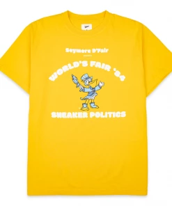Sneaker Politics Politics Seymore D'Fair Presents Tee - Gold