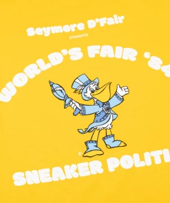 Sneaker Politics Politics Seymore D'Fair Presents Tee - Gold