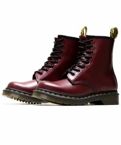 WMNS Dr. Martens 1460 Smooth Leather Boot - Cherry Red