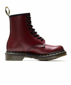 WMNS Dr. Martens 1460 Smooth Leather Boot - Cherry Red