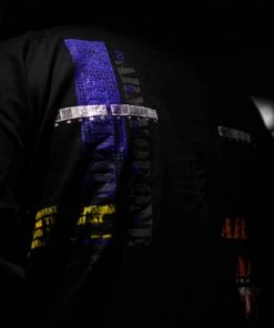 Apparel INDVLST 'Army Of One: Hand Printed' Parka - Black