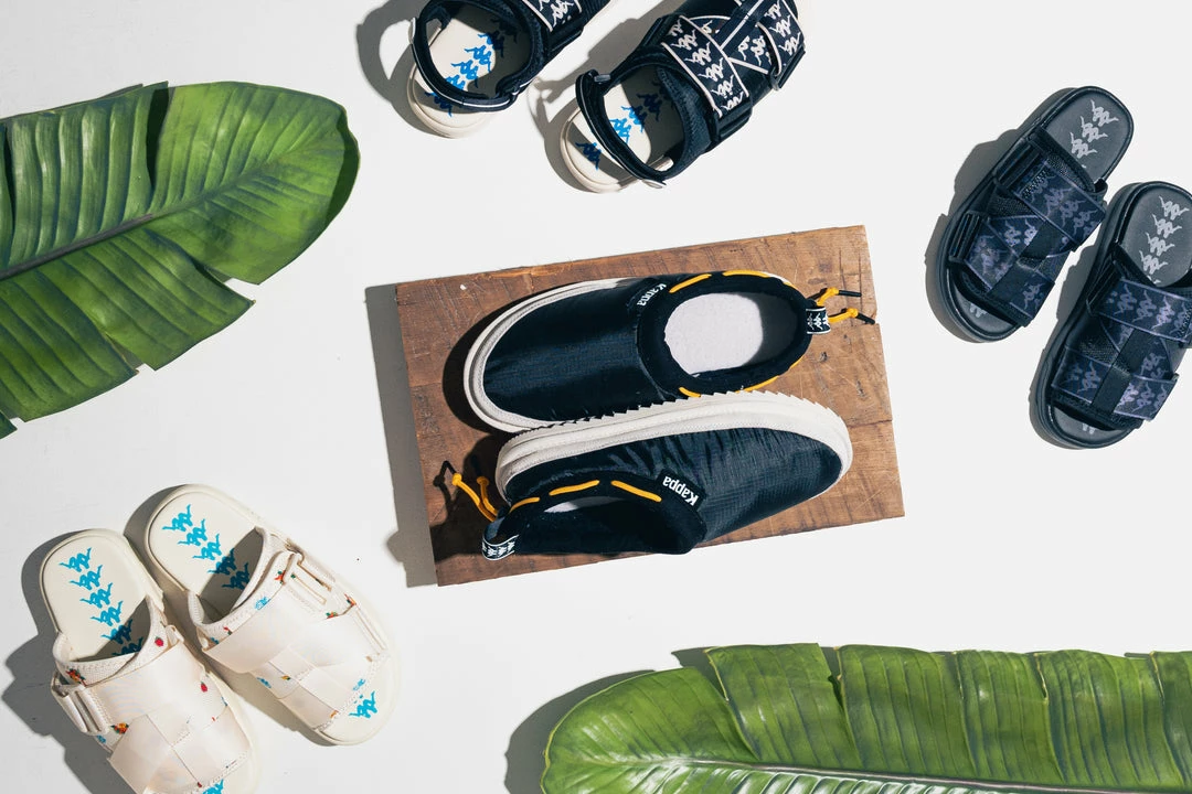 Kappa 222 Banda Mitel 2 Sandals - Black/White/Blue 4 Kappa 222 Banda Mitel 2 Sandals - Black/White/Blue