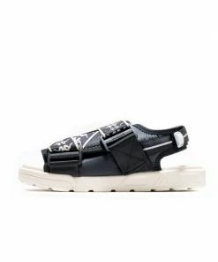 Kappa 222 Banda Mitel 2 Sandals - Black/White/Blue