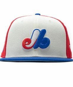 New Era 59FIFTY Icy Side Patch Montreal Expos Fitted Hat - Red/White/Blue Latest