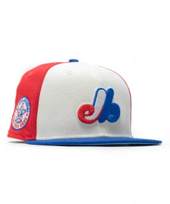 New Era 59FIFTY Icy Side Patch Montreal Expos Fitted Hat - Red/White/Blue Latest