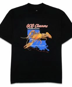 Sneaker Politics Politics X OCD Cleaners Crawfish Tee - Black Latest