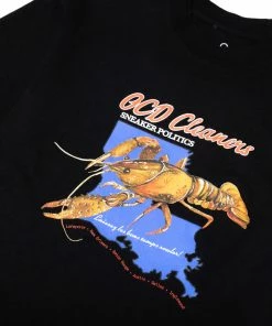 Sneaker Politics Politics X OCD Cleaners Crawfish Tee - Black Latest