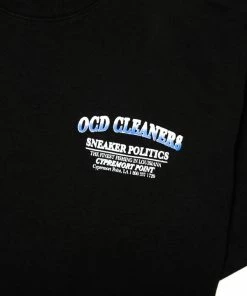 Sneaker Politics Politics X OCD Cleaners Charters Tee - Black 6 Sneaker Politics Politics X OCD Cleaners Charters Tee - Black