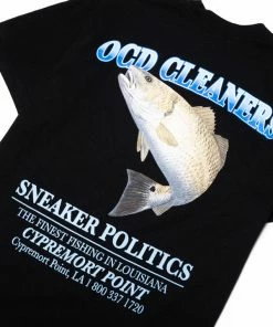 Sneaker Politics Politics X OCD Cleaners Charters Tee - Black 7 Sneaker Politics Politics X OCD Cleaners Charters Tee - Black