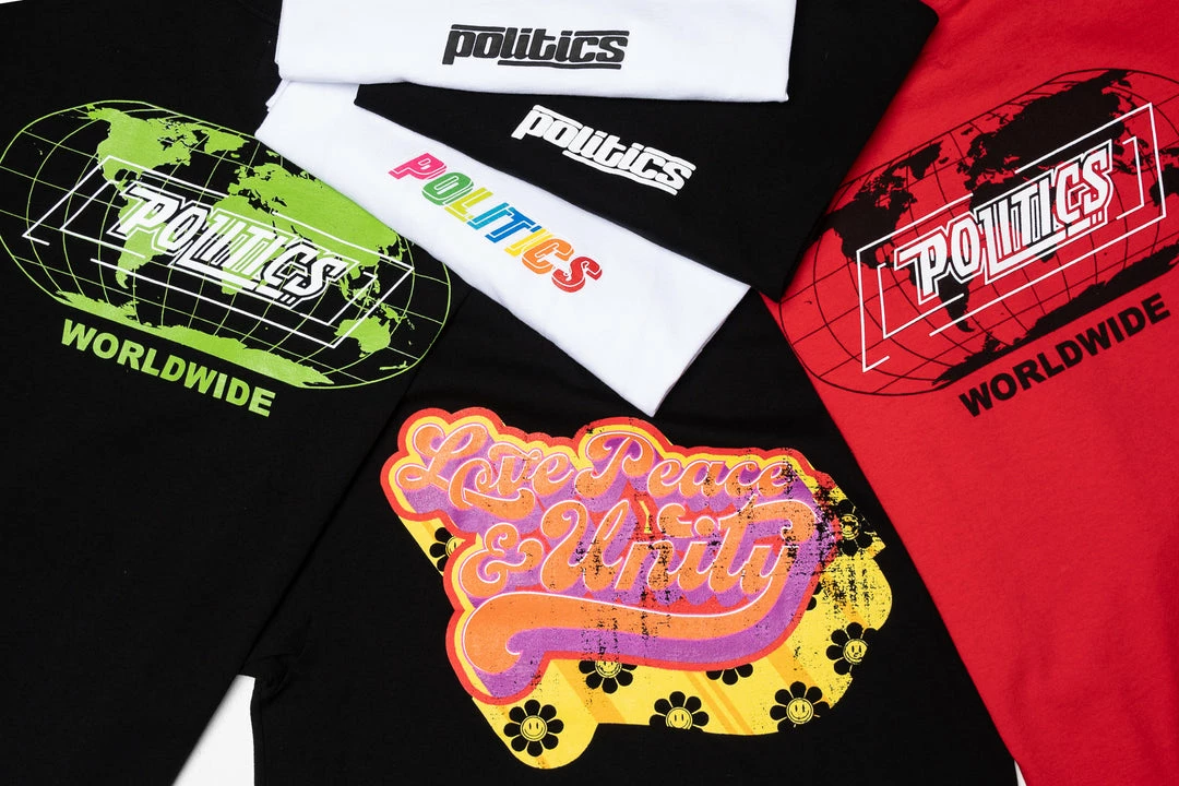 Sneaker Politics Latest Politics Worldwide Tee - Red/Black 4 Sneaker Politics Latest Politics Worldwide Tee - Red/Black