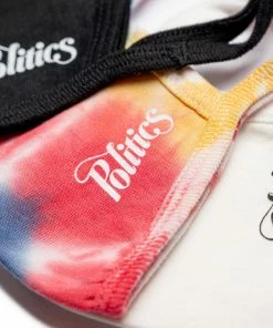 Sneaker Politics Politics Script Mask - Black Latest