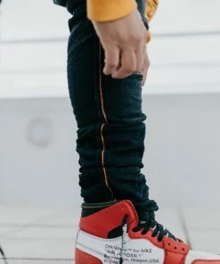 Purple Brand Slim Fit Jeans - Black Wash