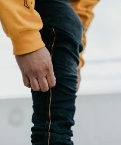 Purple Brand Slim Fit Jeans - Black Wash