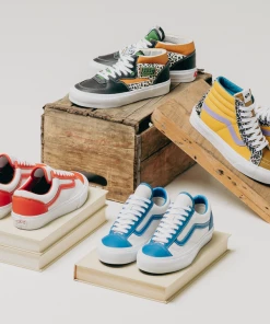 Vans Vault Style 36 Vlt Lx (Leather) - Nautical Blue/True White