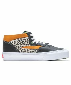 Vans Vault Half Cab Vlt Lx (Leather/Suede) - Cactus/Black