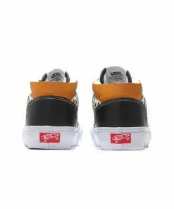 Vans Vault Half Cab Vlt Lx (Leather/Suede) - Cactus/Black