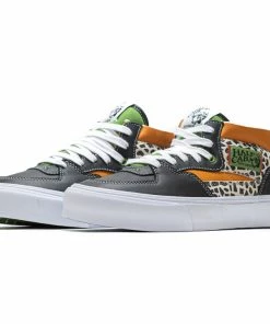 Vans Vault Half Cab Vlt Lx (Leather/Suede) - Cactus/Black